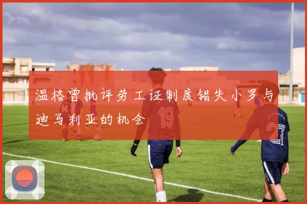 温格曾批评劳工证制度错失小罗与迪马利亚的机会